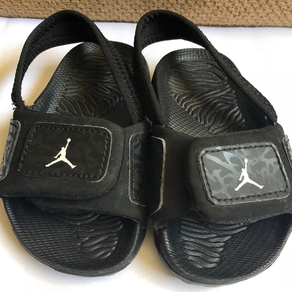 Jordan slides sandals size (6c baby/toddler).